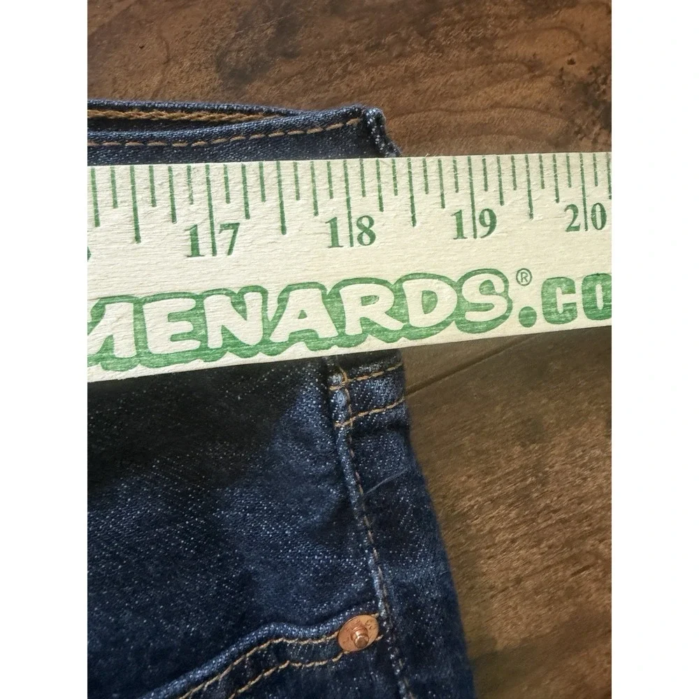 Levi's 505 Jeans Mens 36x30 Dark Wash Regular Fit Straight Leg Denim